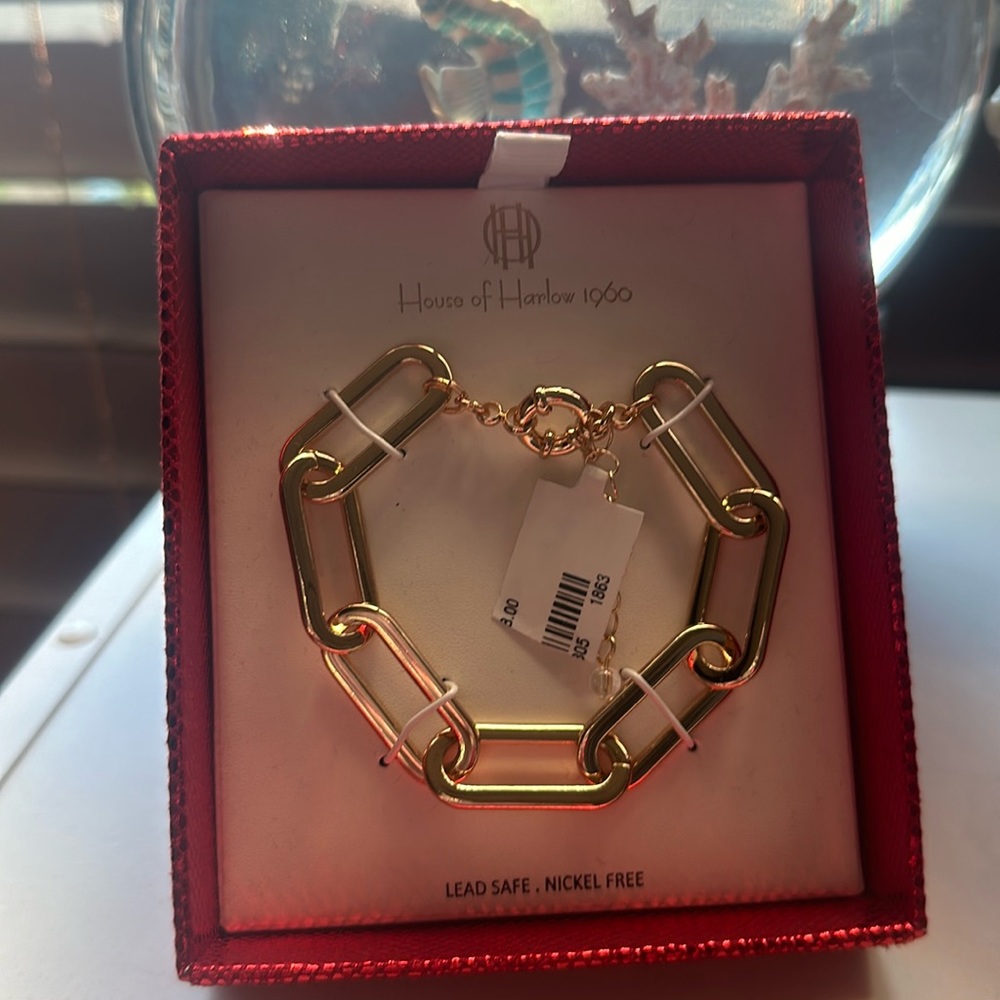 House of Harlow Linked Braclet🔥